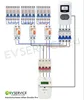 Aansluitschema Alfen EVE Double Pro - Socket