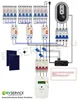 Installatie schema ratio solar box socket