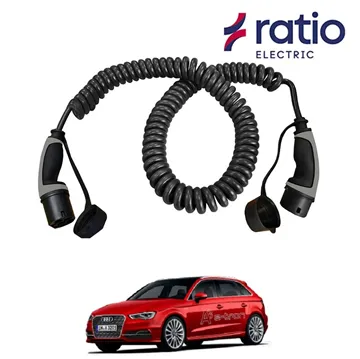Ratio Laadkabel Audi A3 e-Tron - Spiraal
