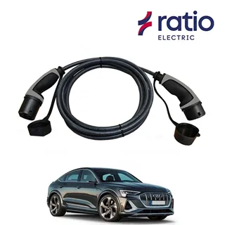 Ratio Laadkabel Audi E-Tron S Sportback - Recht