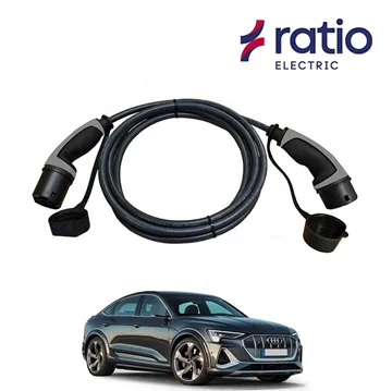 Ratio Laadkabel Audi E-Tron S Sportback - Recht