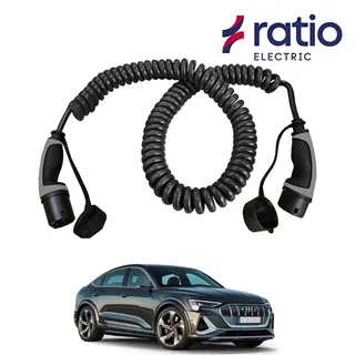 Ratio Laadkabel Audi E-Tron S Sportback - Spiraal