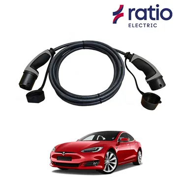 Ratio Laadkabel Tesla Model S - Recht