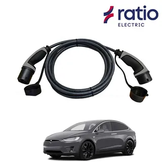 Ratio Laadkabel Tesla SUV Model X - Recht