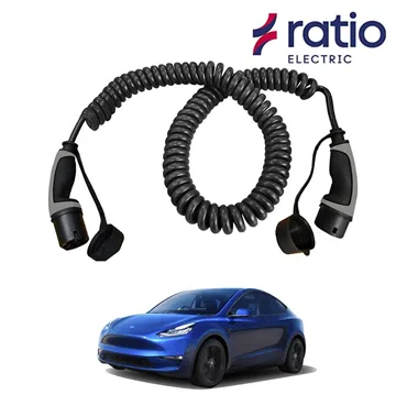 Ratio Laadkabel Tesla Model Y - Spiraal