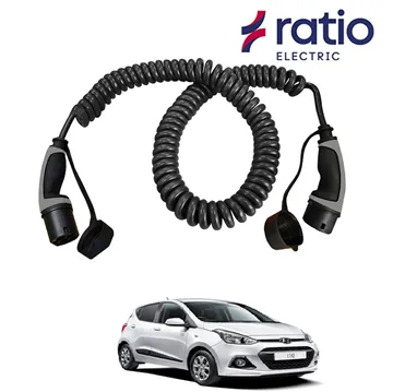 Ratio Laadkabel Hyundai i10 - Spiraal