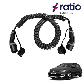 Ratio Laadkabel Volkswagen Golf GTE - Spiraal