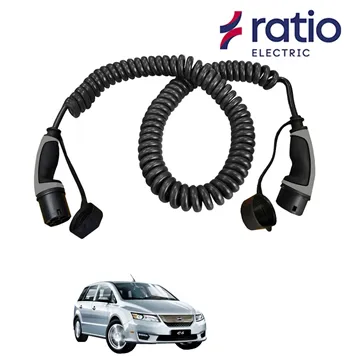 Ratio Laadkabel BYD Build Your Dream E6 - Spiraal