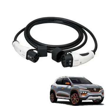 Laadkabel Dacia Spring - Recht