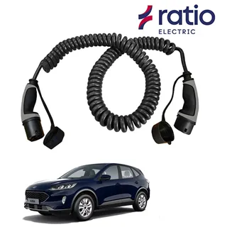Ratio Laadkabel Ford Kuga Hybride - Spiraal