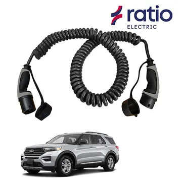 Ratio Laadkabel Ford Explorer Hybride - Spiraal