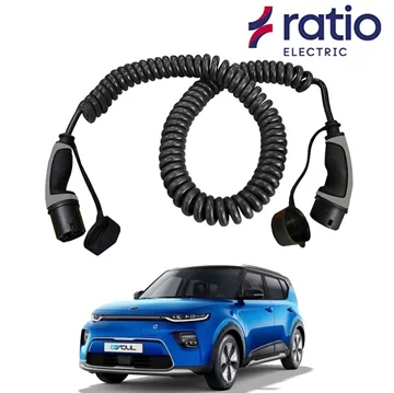 Ratio Laadkabel Kia e-soul - Spiraal