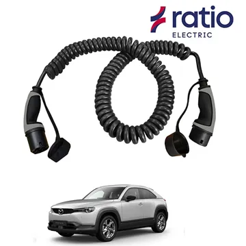 Ratio Laadkabel Mazda MX-30 - Spiraal