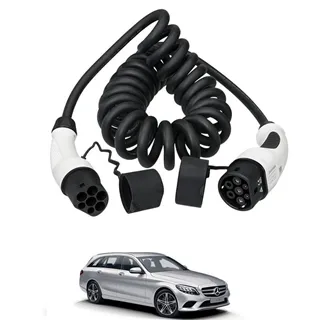 Laadkabel Mercedes C 350e Plug-In Estate - Spiraal