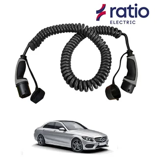 Ratio Laadkabel Mercedes C 350e Plug-In Estate - Spiraal