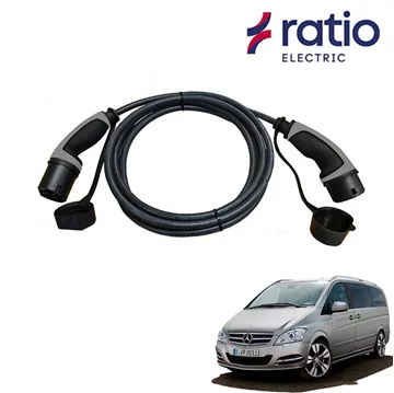 Ratio Laadkabel Mercedes Vito E-Cell - Recht