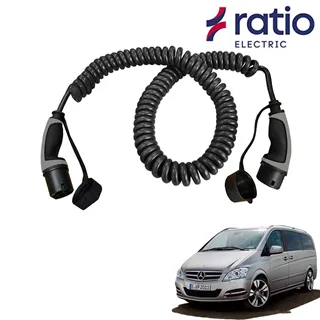 Ratio Laadkabel Mercedes Vito E-Cell - Spiraal