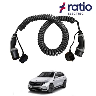 Ratio Laadkabel Mercedes EQC - Spiraal