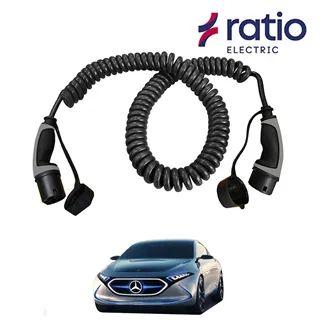 Ratio Laadkabel Mercedes EQA - Spiraal