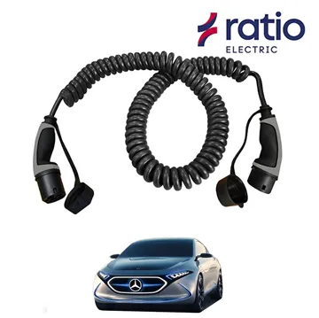 Ratio Laadkabel Mercedes EQA - Spiraal