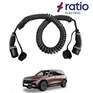 Ratio Laadkabel Mercedes EQB - Spiraal