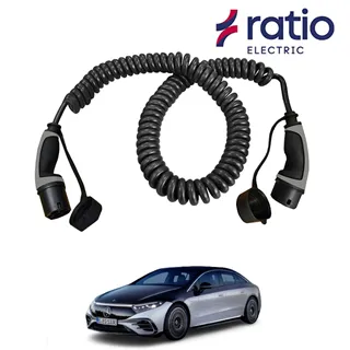 Ratio Laadkabel Mercedes EQS - Spiraal