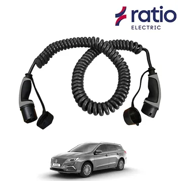 Ratio Laadkabel MG MG5 - Spiraal