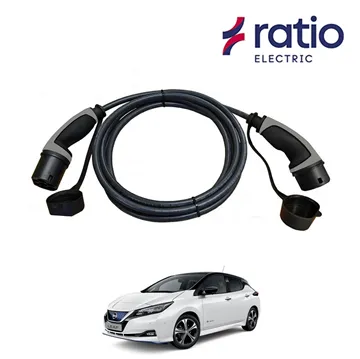 Ratio Laadkabel Nissan Leaf - Recht