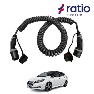 Ratio Laadkabel Nissan Leaf - Spiraal