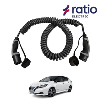 Ratio Laadkabel Nissan Leaf e+  - Spiraal