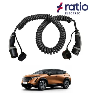 Ratio Laadkabel Nissan Ariya  - Spiraal