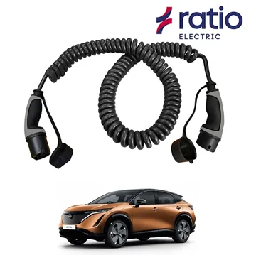 Ratio Laadkabel Nissan Ariya  - Spiraal