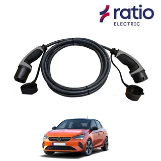 Ratio Laadkabel Opel e-Corsa - Recht