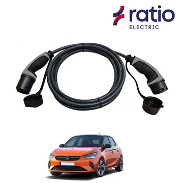Ratio Laadkabel Opel e-Corsa - Recht