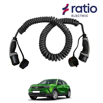 Ratio Laadkabel Opel Mokka-e - Spiraal