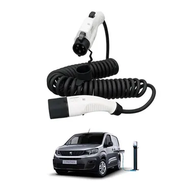 Laadkabel Peugeot Partner EV - Spiraal