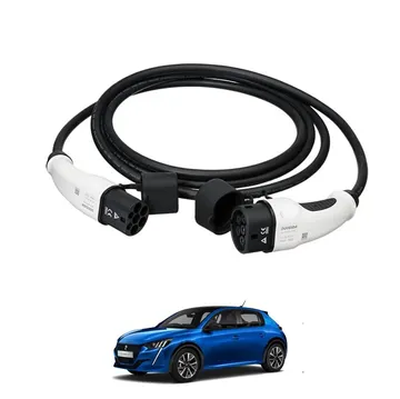 Laadkabel Peugeot e-208 GT - Recht