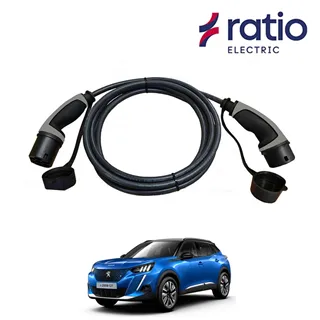 Ratio Laadkabel Peugeot e-2008 SUV - Recht