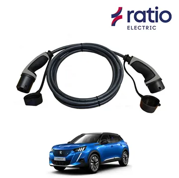 Ratio Laadkabel Peugeot e-2008 SUV - Recht
