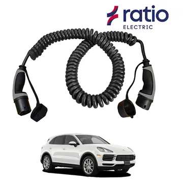 Ratio Laadkabel Porsche Cayenne S E-Hybrid - Spiraal
