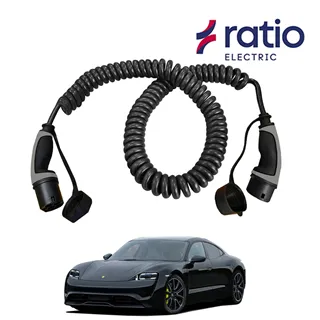 Ratio Laadkabel Porsche Taycan - Spiraal