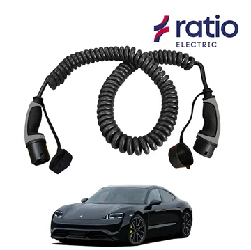 Ratio Laadkabel Porsche Taycan - Spiraal