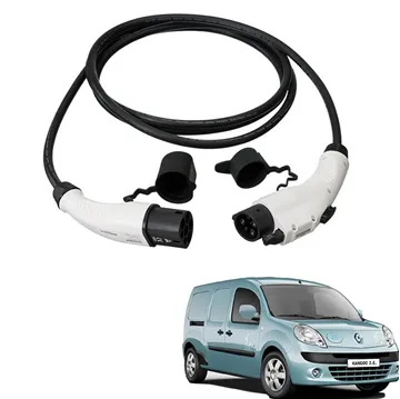 Laadkabel Renault Kangoo ZE Phase I - Recht
