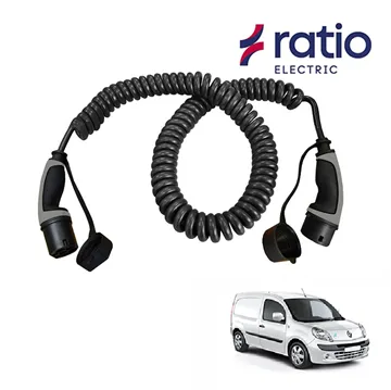 Ratio Laadkabel Renault Kangoo ZE Phase II - Spiraal