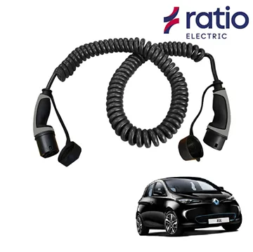 Ratio Laadkabel Renault Zoe - Spiraal
