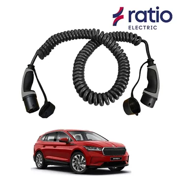 Ratio Laadkabel Skoda Enyaq - Spiraal