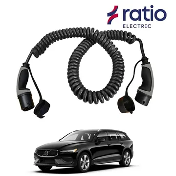 Ratio Laadkabel Volvo V60 - Spiraal