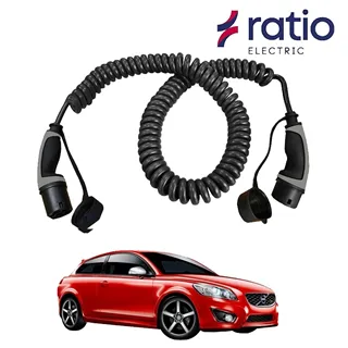 Ratio Laadkabel Volvo C30 Drive electric - Spiraal