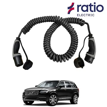 Ratio Laadkabel Volvo XC-90 T8 Twin-Engine - Spiraal