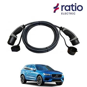 Ratio Laadkabel Volvo XC-60 Plugin Hybride - Recht